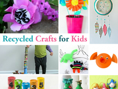 54 Recycled Crafts for Kids | FaveCrafts.com